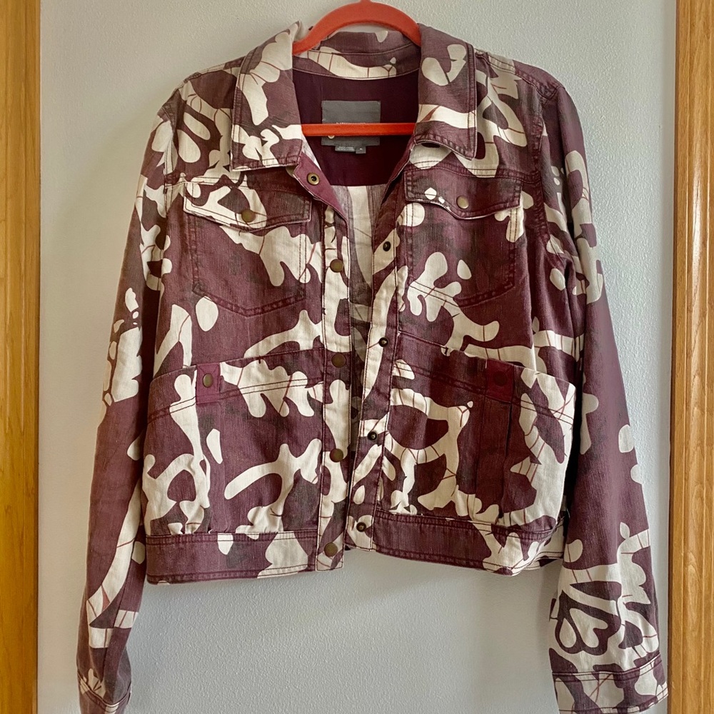 Anthropologie Mags Utility Trucker Jacket NWOT